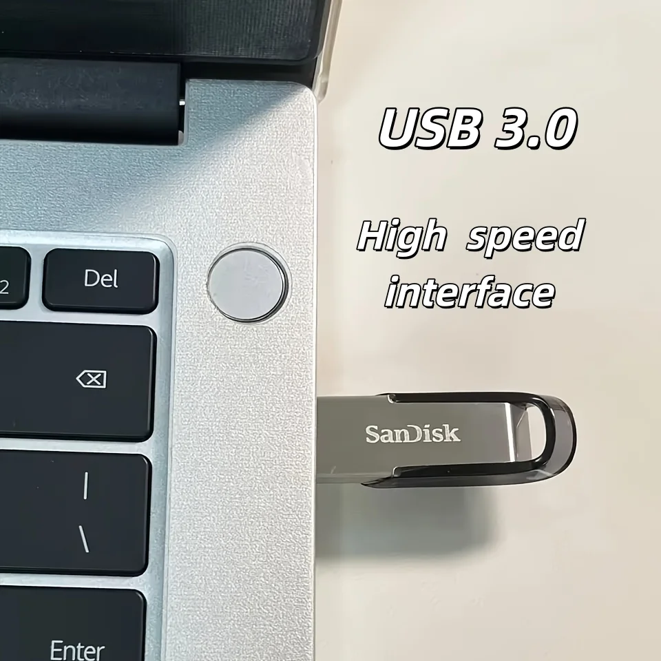샌디스크 CZ73 USB 3.0 펜드라이브 128GB USB 플래시 드라이브 16GB 32GB 64GB 메탈 펜 드라이브 512GB USB3.0 스틱 256GB 150MB/s 키 메모리 S