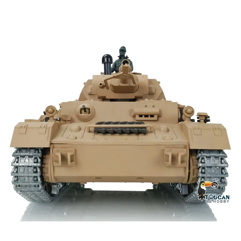 1/16 헹롱 7.0 업그레이드 버전 팬저 IV F RTR RC 탱크 3858 메탈 트랙 구동 모터 아이들러 군용 장난감 TH17382