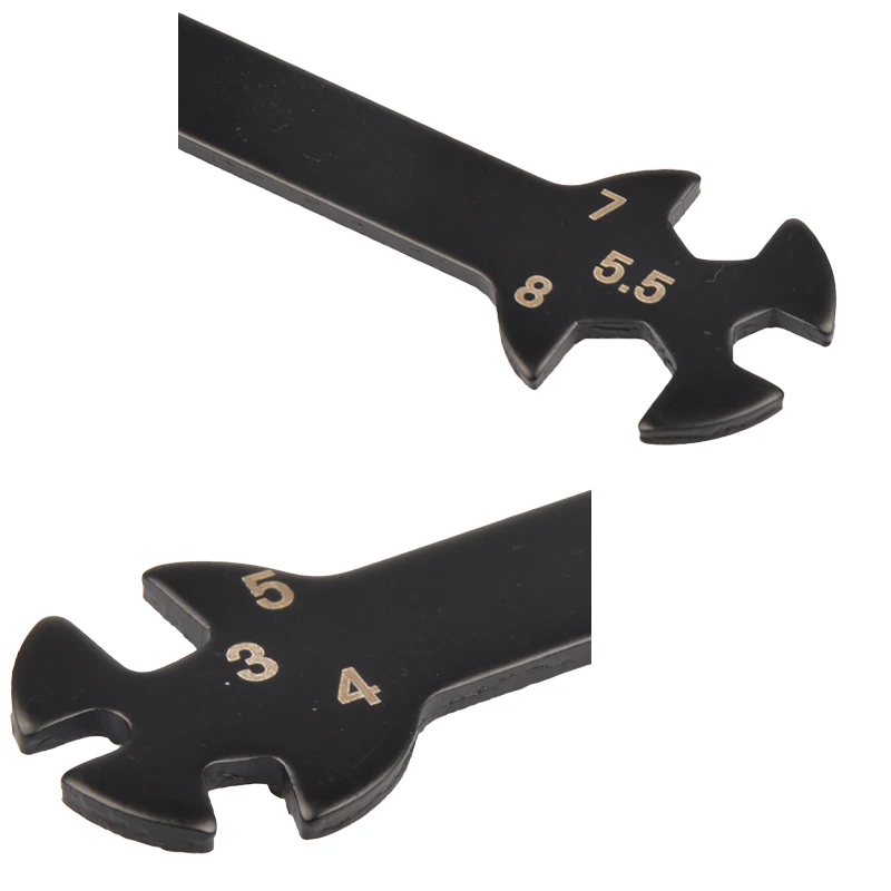 자동차 모델 도구 너트 스패너, 멀티 턴버클 렌치, RC 교체 부품, 3mm, 4mm, 5mm, 5.5mm, 7mm, 8mm, 1 10 개