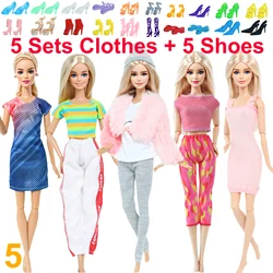 10-Piece Fashion Outfit Set with Shoes and Accessories (5)