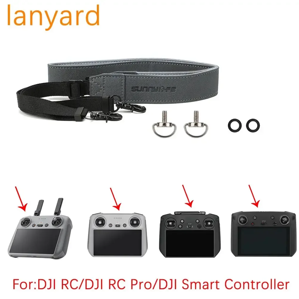Schlüsselband Für DJI Mini 3 Pro Fernbedienung - Verstellbarer Halsgurt