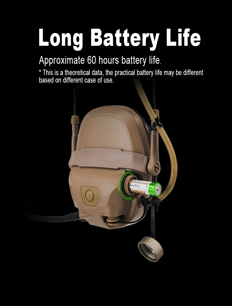 2026 FCS FMA Digital Dual DSP AMP Headset Noise Reduction