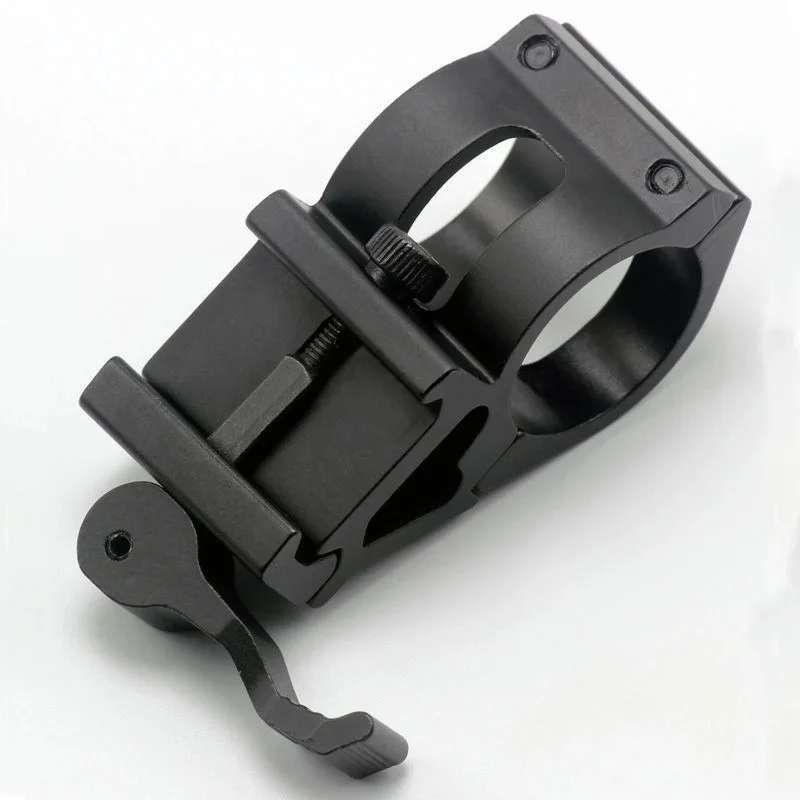 Flashlight Mount 25.4mm Scope Quick Release Offset For 20mm Picatinny Rail 45 Degree Sight mount weapon