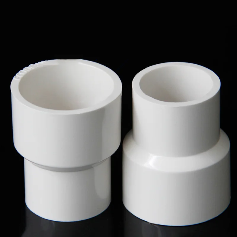 1-10pcs 20/25/32/40~315mm White PVC Straight Reducing Connector Water Pipe Fitting Garden Irrigation Water Tube Aquarium Adapter