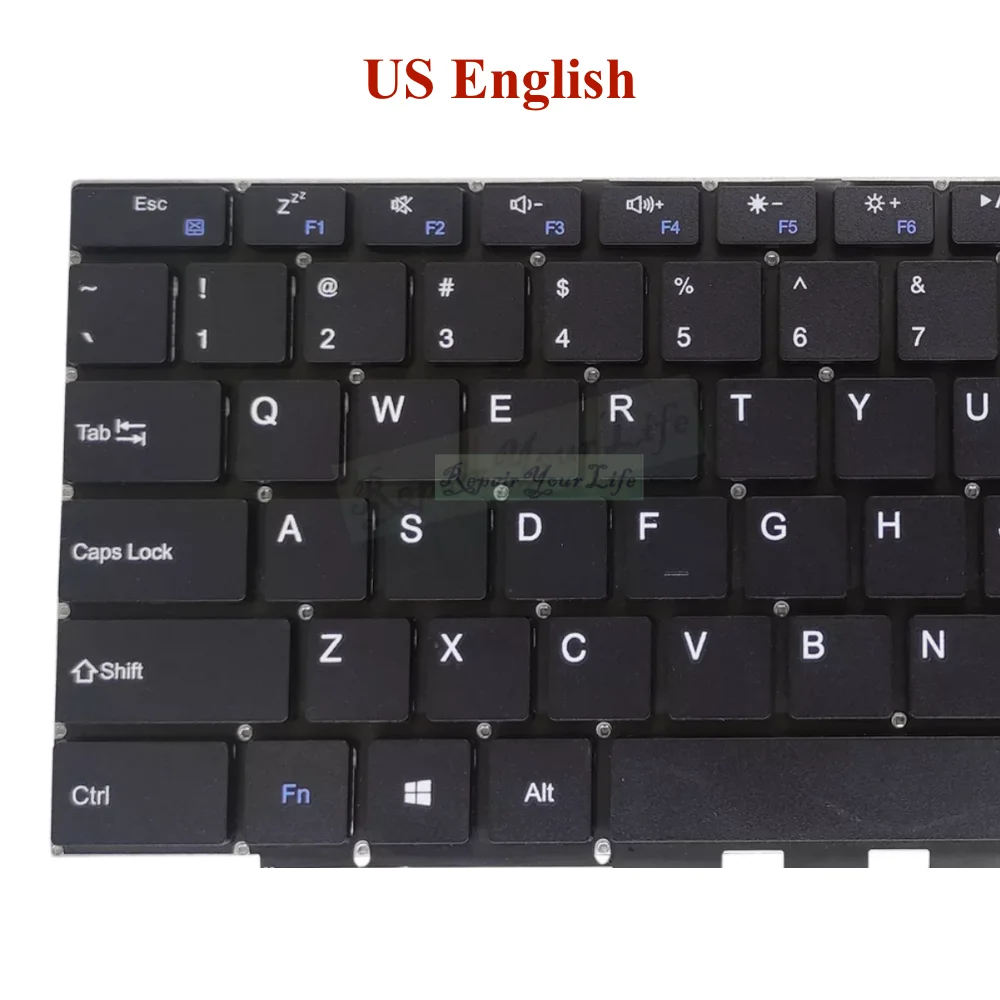 Nova Gwnr71517 Eua Inglês Notebook Teclado para Gateway Gwnr71517-bl Gwnr71517-bk 15.6 Ultra Ultra Fino Eua Teclado Quente - Imagem 3