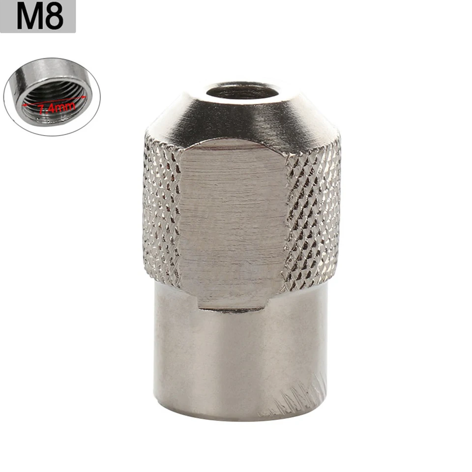 Schleiffutter-Set M8x0,75 – Spannbereich 0,3–3,2 Mm, Mit Stange, Für Mini-Bohrer