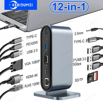 12-in-1 USB C Docking Station Cameroon