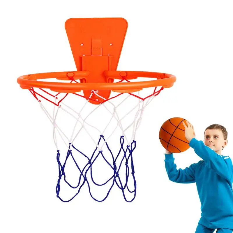 

Basketball Rim Replacement Universal Replacement Rim And Net For Indoor/Outdoor Hoop Hangings Goal Net Indoor Wall Mount