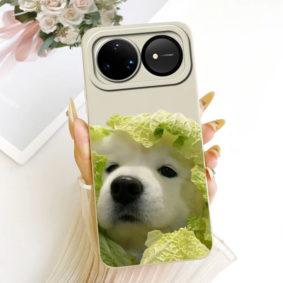 Cute Panda Duck Cartoon Soft Silicone Case