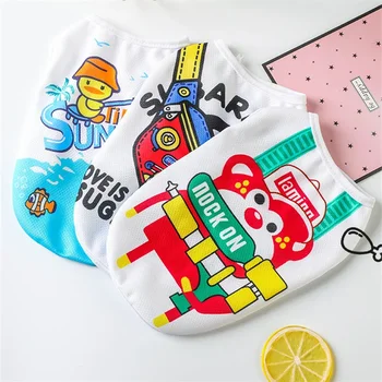 1pc Breathable Dog Clothes Spring Summer Cat Vest Jacket Puppy Small Dogs T-Shirt French Bulldog Yorkshire Chihuahua Pet T Shirt