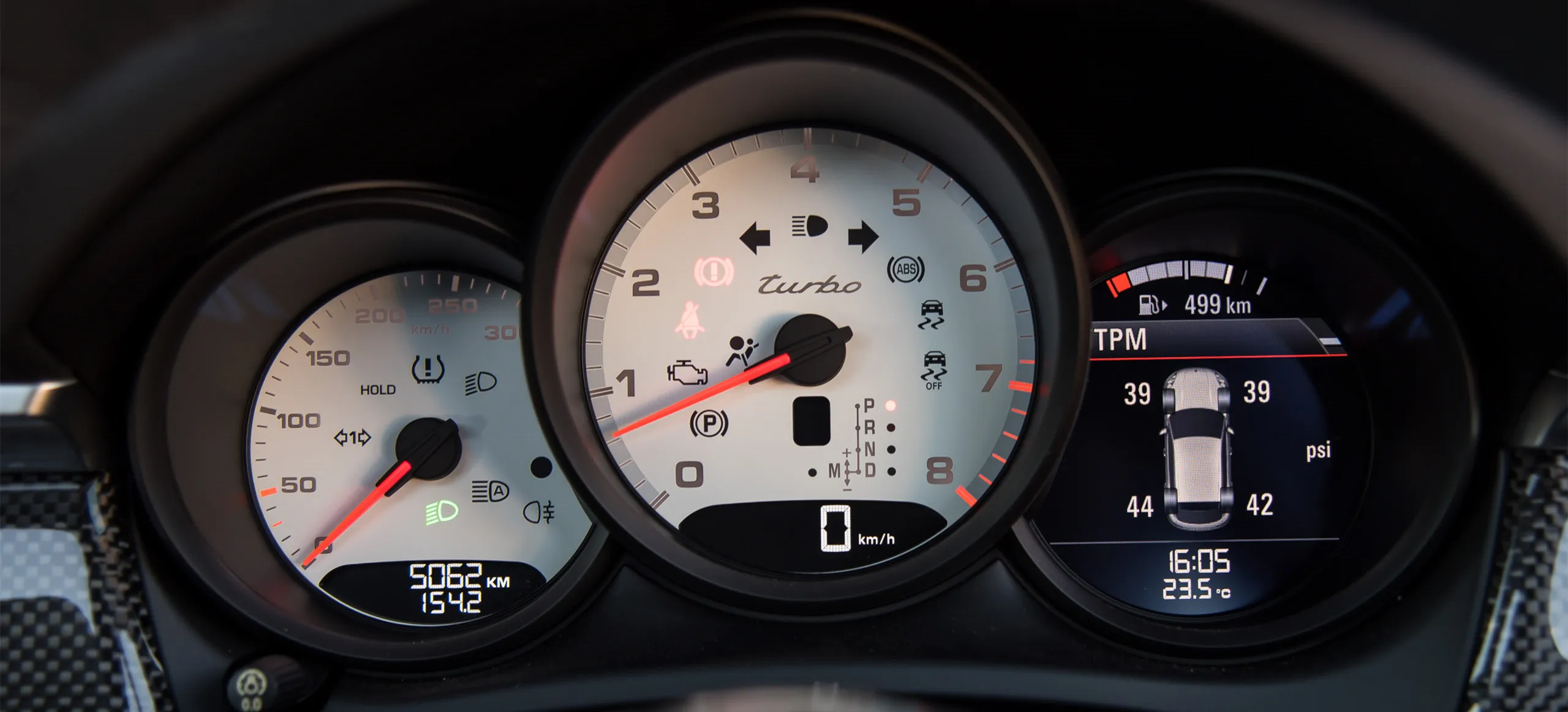 Instrument Cluster Overlay Dials For Porsche 981 982 (718) Boxster