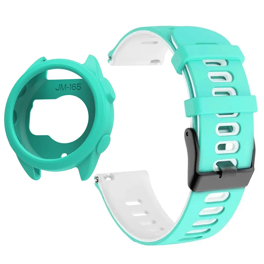 Silicone Sports Watch Band and Protective Cover Shell