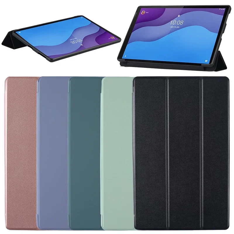 

For Lenovo Legion Y700 2nd Gen 2023 Smart Cover For Xiaoxin Pad 2024 11"Tab M11 M10 Plus Gen3 10.6 Soft PU Leather Flip Case
