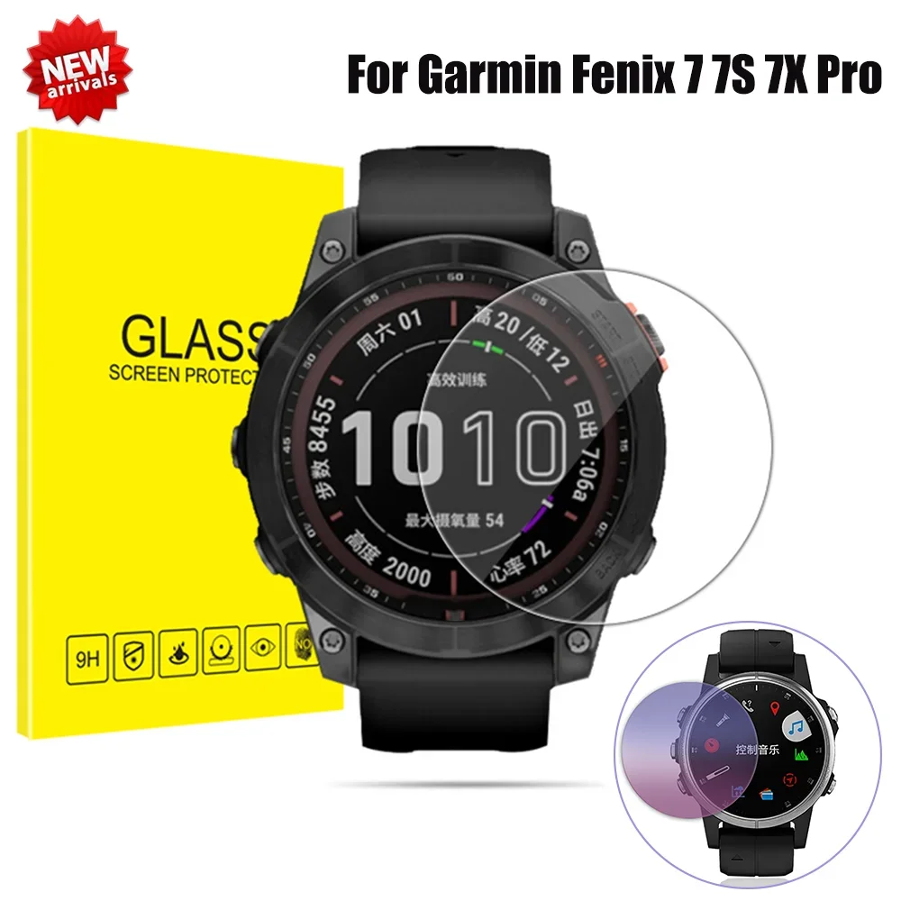 

Пленка из закаленного стекла для смарт-часов Garmin Fenix 7S 7 7X Pro