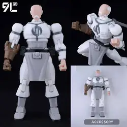 9L3D Printed Multi-Jointed Superhero Shapeshift Action Figures (Conquer)