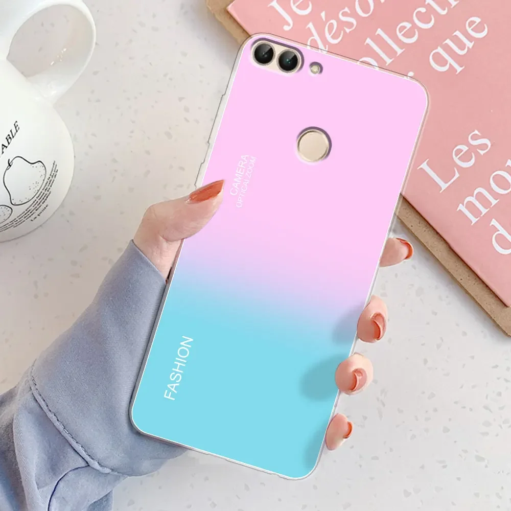 Chic Girl Marble Silicone Clear Phone Case with Bumper Coque
