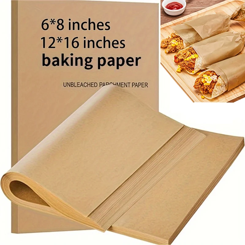 Wax Paper for Food burger patty paper Non-Stick Hamburger Patty Paper Sandwich Separators Wrapping for Restaurants Barbecues Picnics Parties