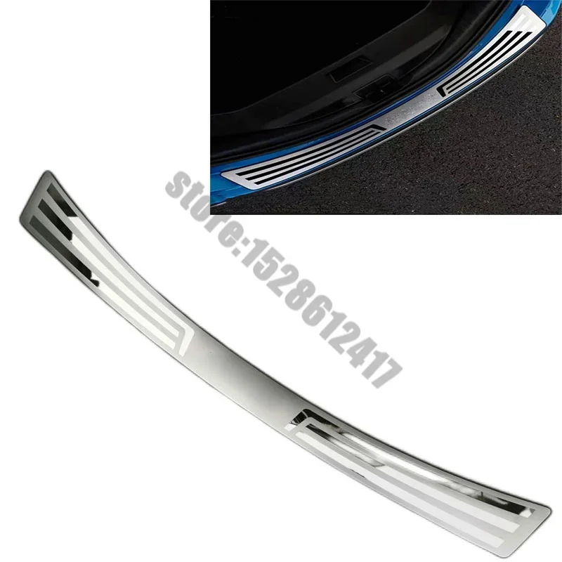 for Toyota Rav4 Xa40 2016 2017 2018 Car Accessories Rear Trunk Bumper Rear Door Bumper Protector sill plate rear styling