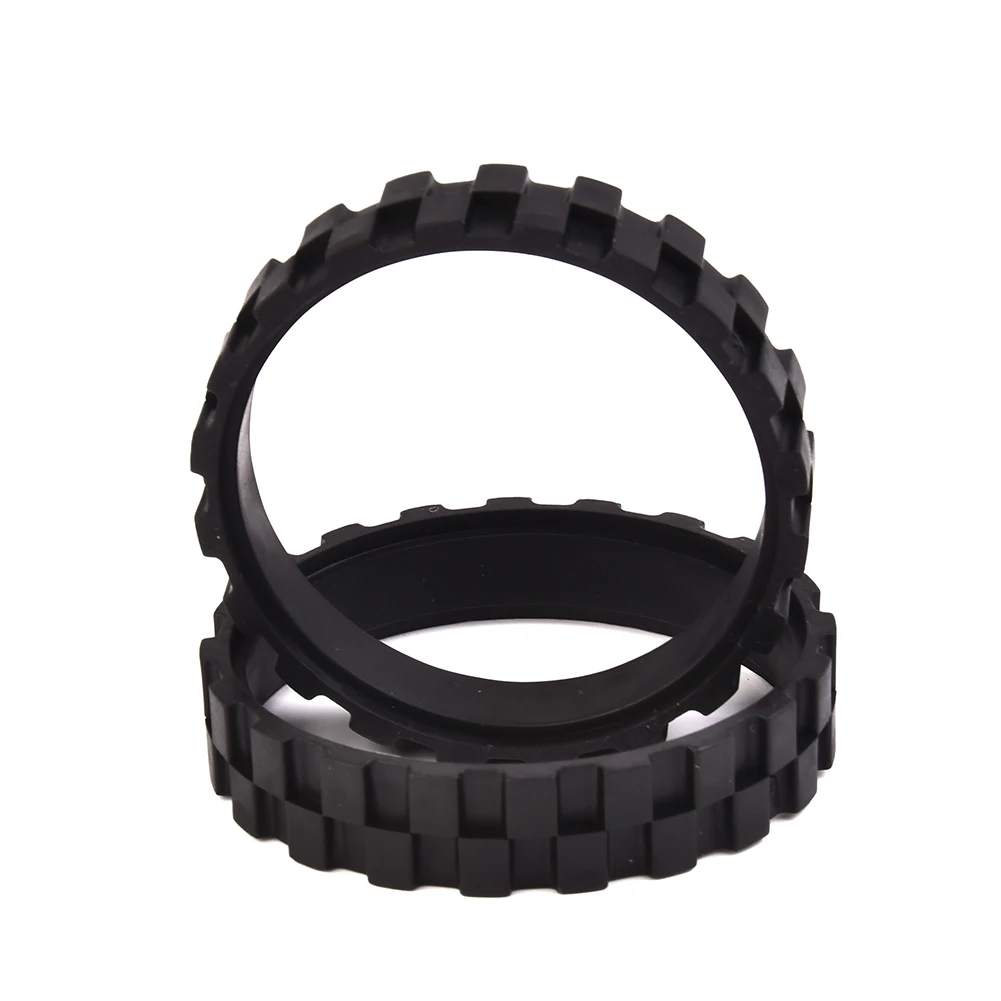 진공 청소기 휠 미끄럼 방지 타이어, Mijia 1 S 2S T4 1C Roborock S50 S55 S51 S6 S4 S5 Irobot 500 600 700 800 900, 2 개 