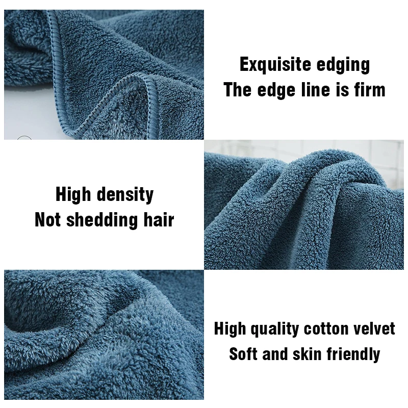 High quality Microfiber fabricbath towel adult quick-drying soft absorbent hotel beauty salon towel 120X200CM 6