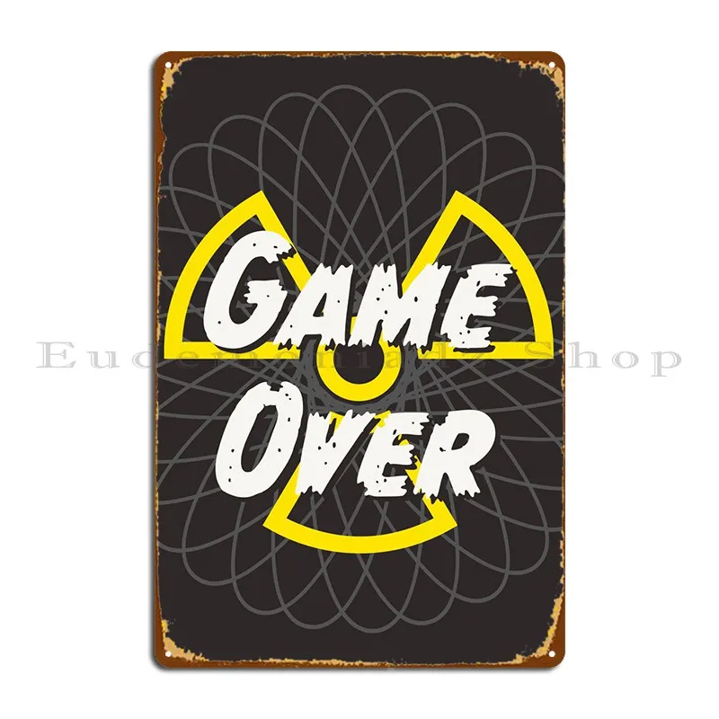 

Игровой плакат с надписью «Game Over Gaming»