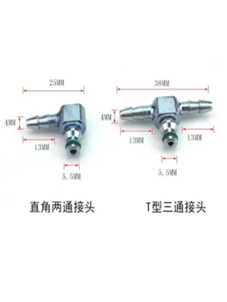 Diesel Common Rail Injector Return Joint 2 Ways 3 1PCS diesel injector tube