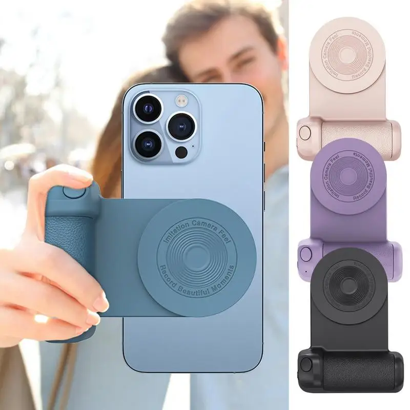 

Smartphone Handheld Selfie Booster Hand Grip Bluetooths Phone Shutter for Magnetic Camera Handle