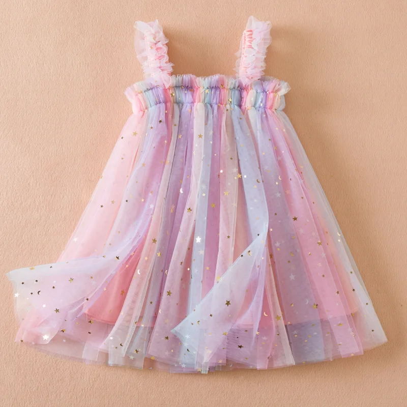 Girls Sequin Bow Party Dress 5