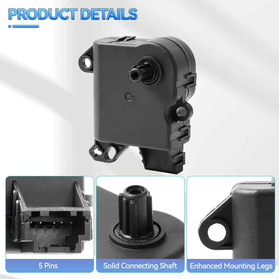 HVAC Blend Door Actuator AA5Z19E616C AA5Z-19E616-C For Ford