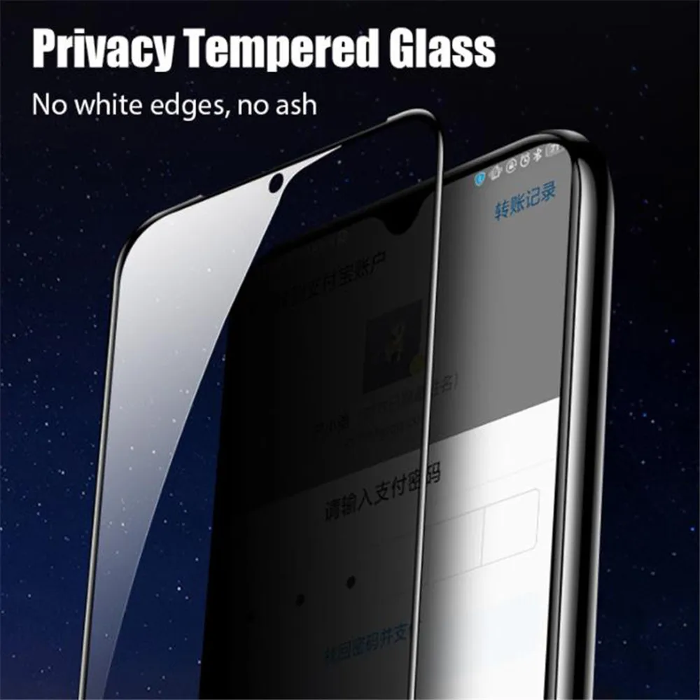 Anti-Spy Tempered Glass Privacy Screen Protector