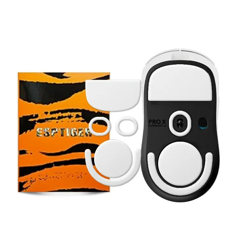 1팩 EspTiger ICE V2 게이밍 마우스 피트 마우스 스케이트 로지텍 G PRO X 슈퍼라이트 2C 무선 마우스용, 0.7mm