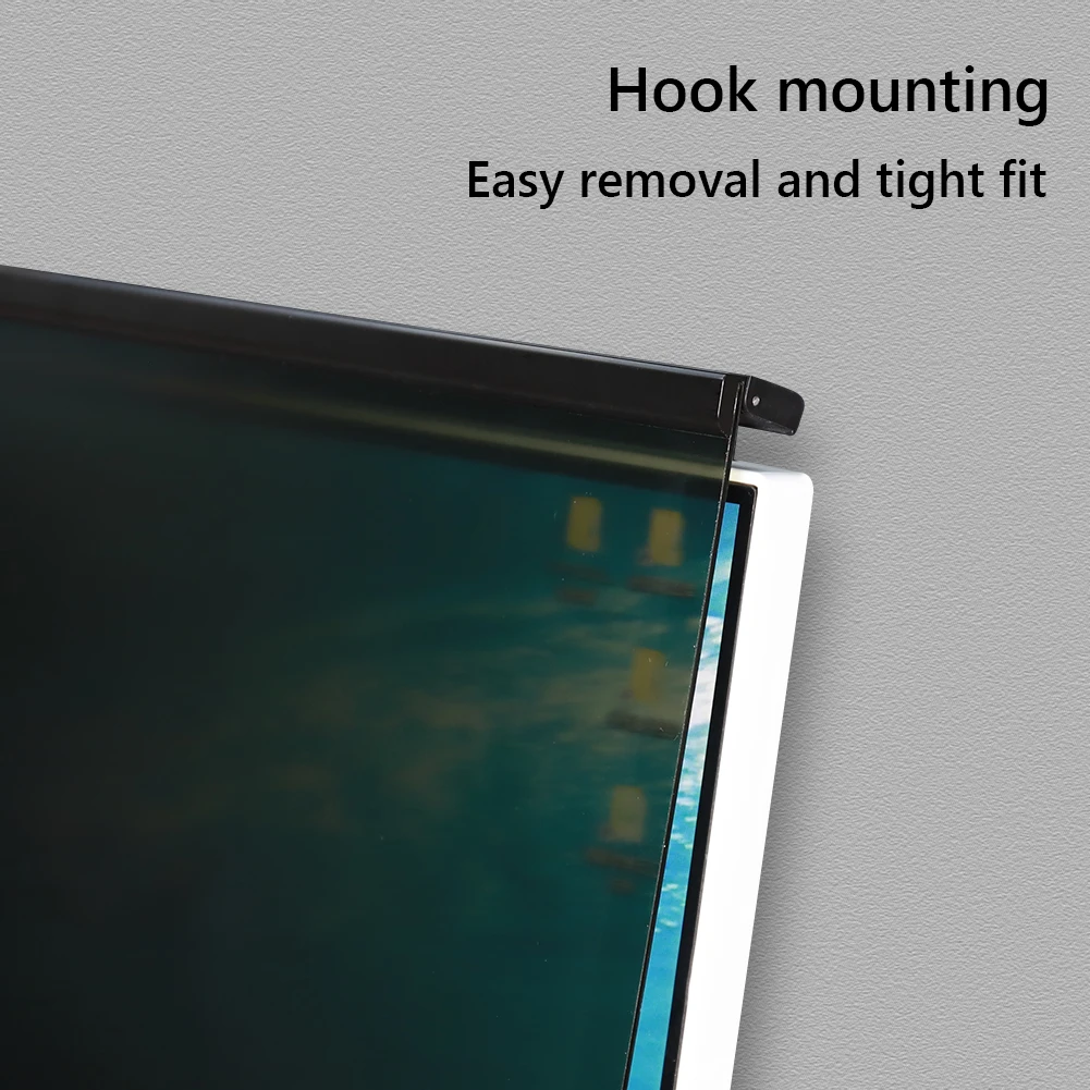 24 Inch Computer Privacy Screen Filter Anti-Blue Light 16:9 Aspect Ratio Screen Protector Anti-Scratch For Widescreen Monitor