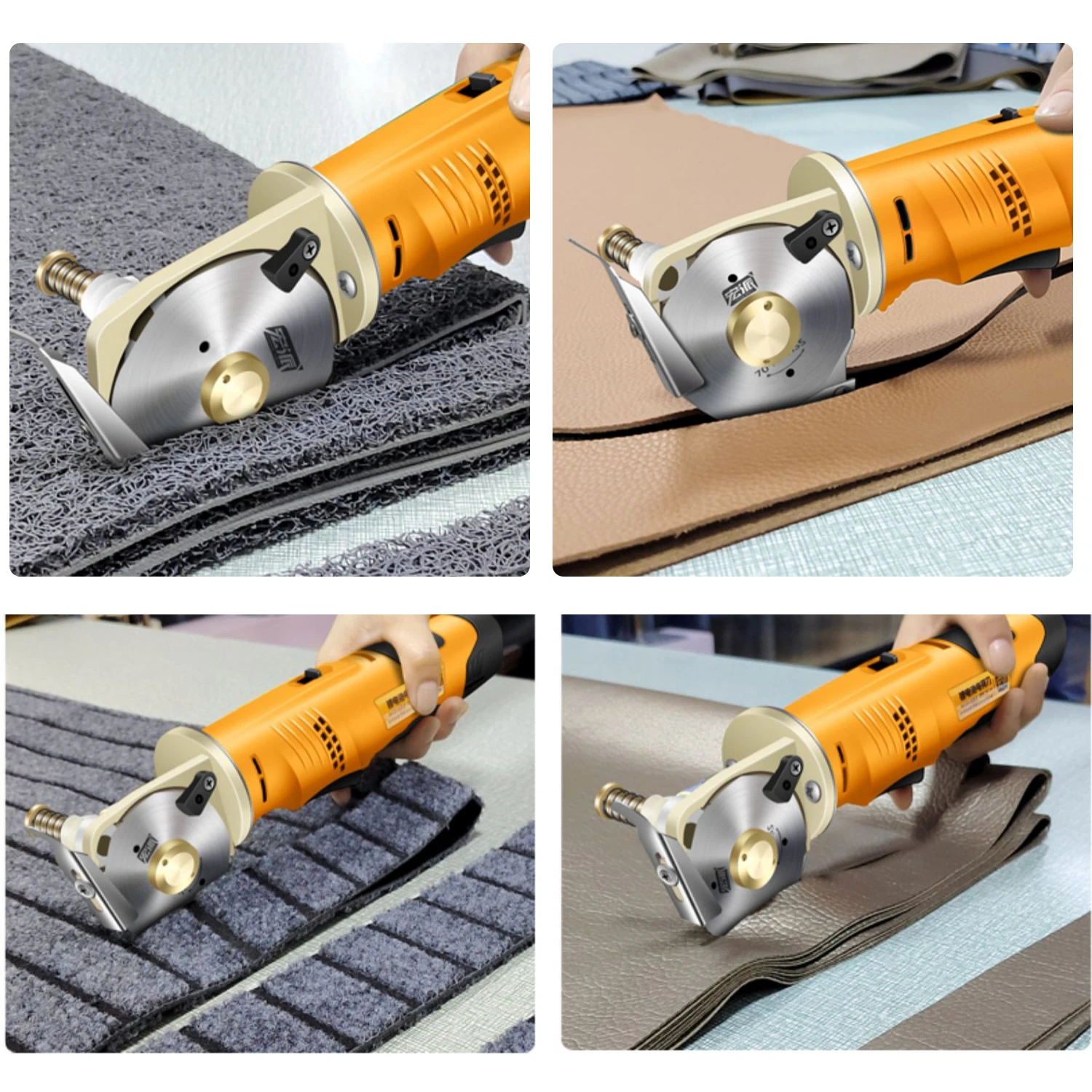 Electric tailoring scissors 220V/110V Fabric Cutting Tools Leather Cloth  Electric Cutter Machine Blade Power Tools Cutting Saws