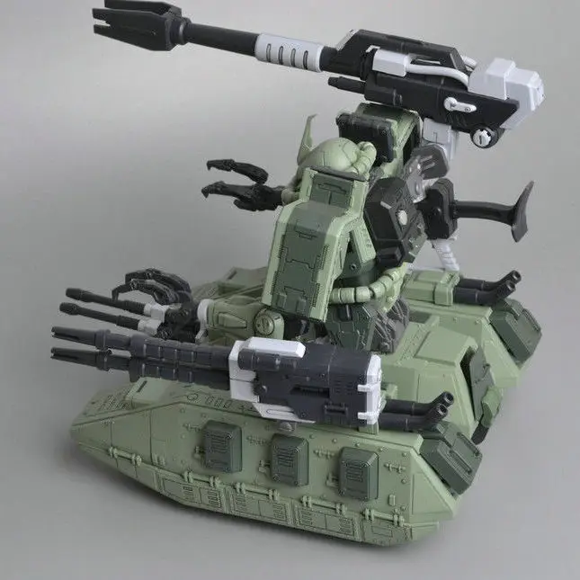 Motor King Mk 1/100 Ms-06V Green Zaku Tank Assembly Model