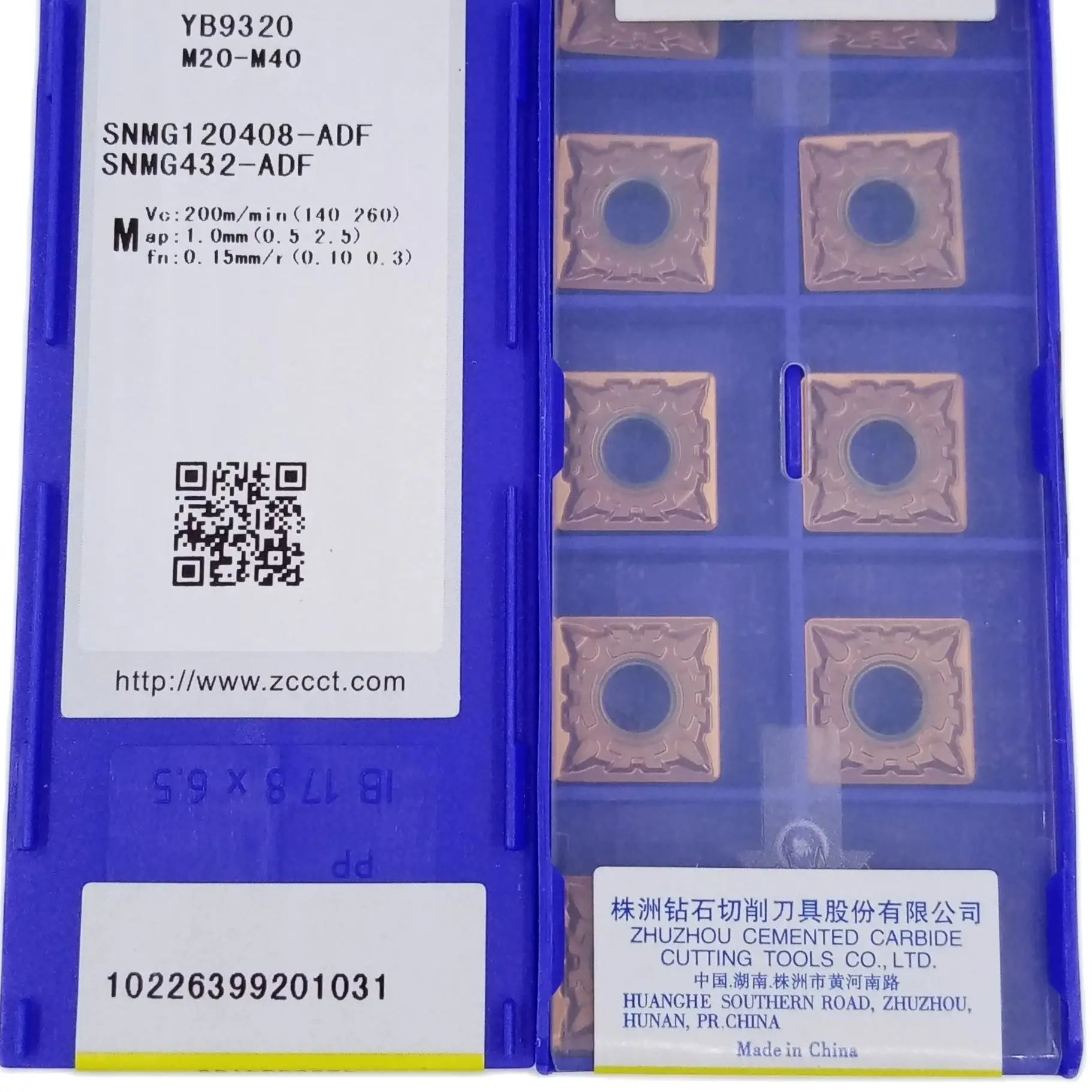 

ZCC YB9320 YB6315 SNMG120408-ADF токарный станок с ЧПУ, твердосплавные Токарные пластины для обработки стали и нержавеющей стали