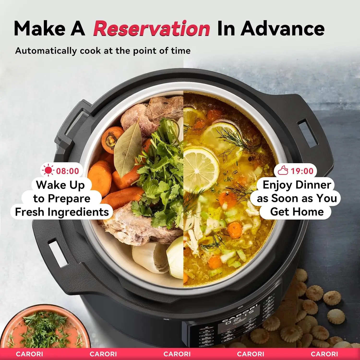 8QT Electric Pressure Cooker 6