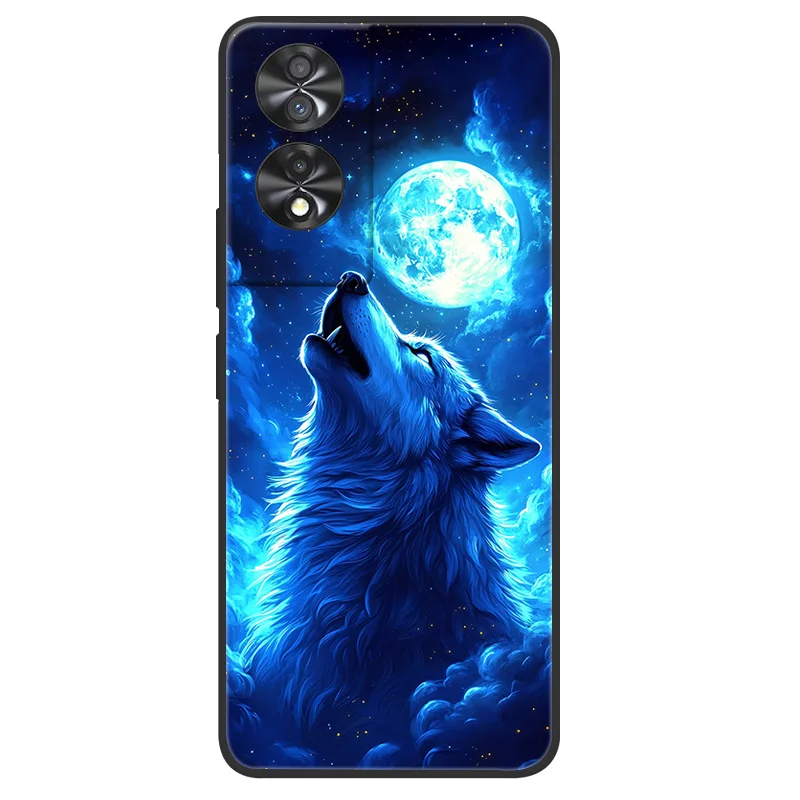 Elegant Marble Soft Matte Silicone Phone Case - Full Coverage Design, 6.78''