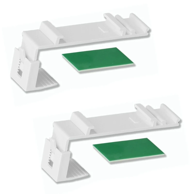 Roller Blinds Fixing Bracket No Drilling Replacement Parts for Window Shade Roller Curtain Rod Holder Adjustable Clamp