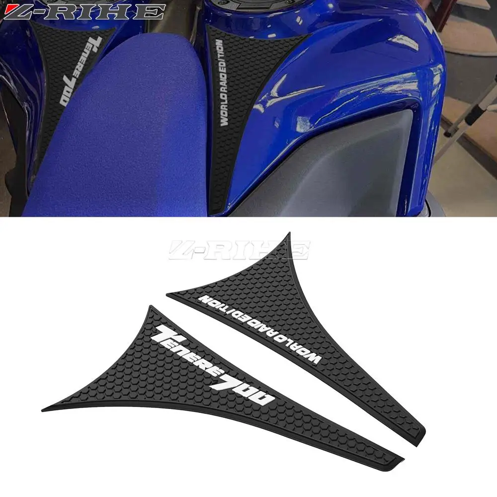 Yamaha Tenere T700 XTZ700 Motorcycle Fuel Tank Pad Sticker Set - Protector Trunk Lage 4