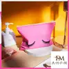50 Pieces Eyelash Aftercare Bags Plastic Makeup Bags Toiletry Makeup Pouch Cosmetic Travel With Zipper 3