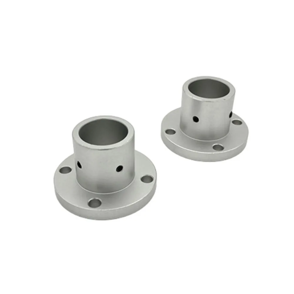 1Pcs 가이드 샤프트 지원 원형 플랜지 플랫 광학 고정 시트 구멍 직경 3mm 4 5 6 8 10 12 15 16 20 25mm