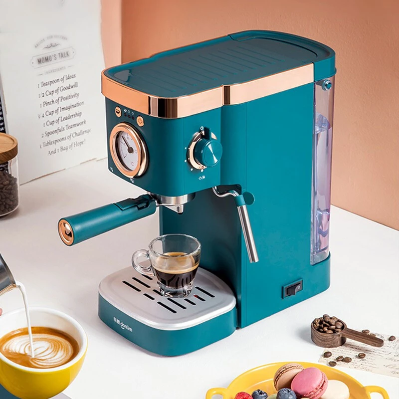 Retro Koffiezetapparaat Italiaanse Elektrische Espressomachine Automatische Stoom 20bar Thuis - AliExpress
