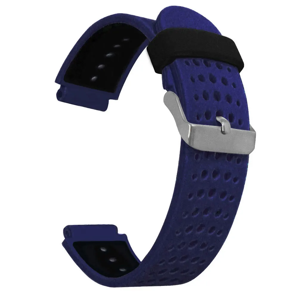 Silicone Breathable Smartwatch Strap - Enhanced Comfort and Style