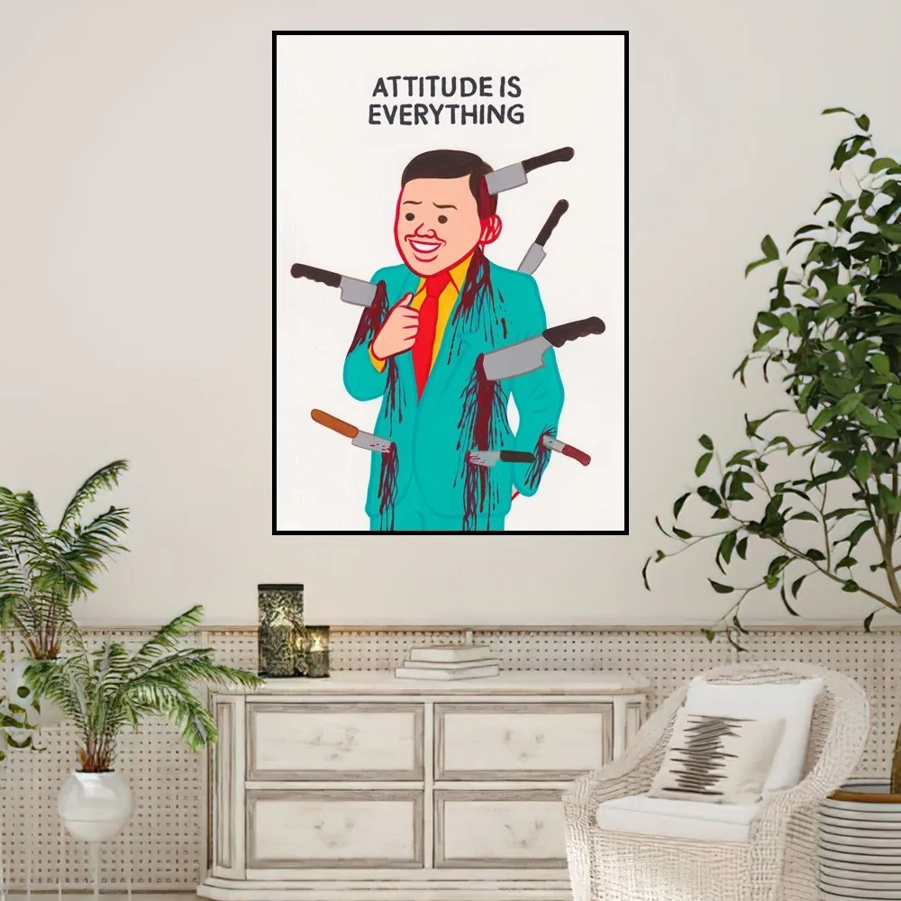 Art Funny Joan Cornella Poster Small Prints Wall Painting Bedroom Living Room Wall Sticker Office