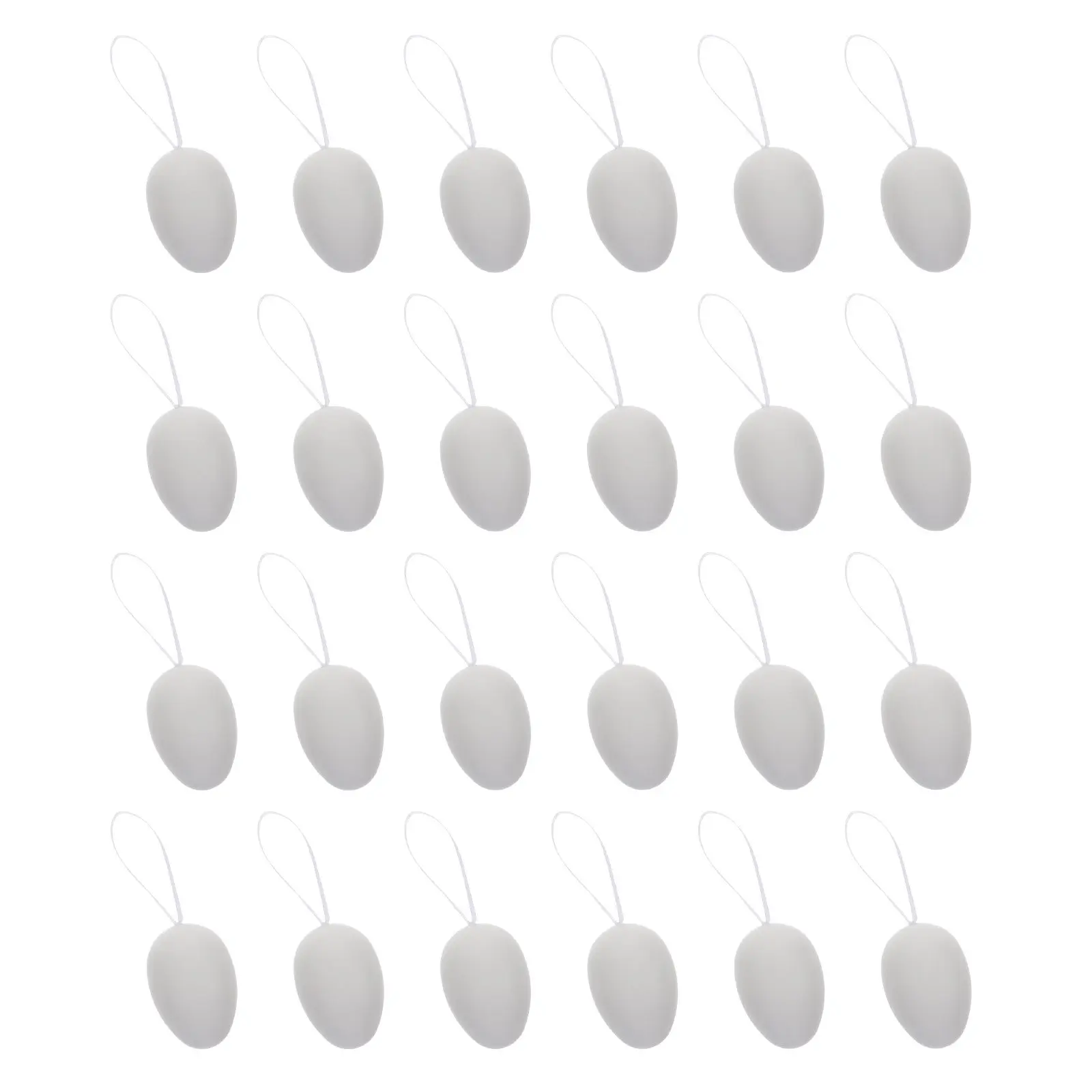 24Pcs 재사용 가능한 DIY 부활절 달걀 껍질 공예 키트 어린이를위한 그림 낙서 창의력 개발 미세 운동 능력 홈 스쿨