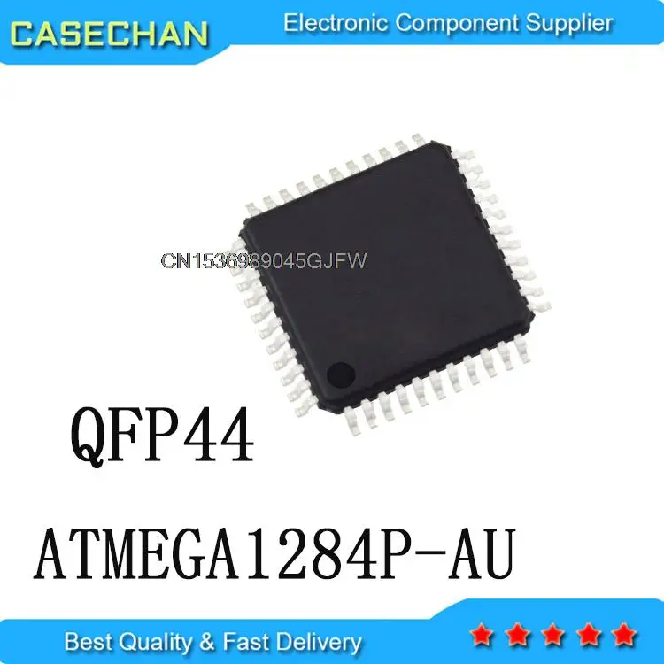 

5 шт./лот Новый и оригинальный ATMEGA1284P ATMEGA1284 QFP44 новая модель