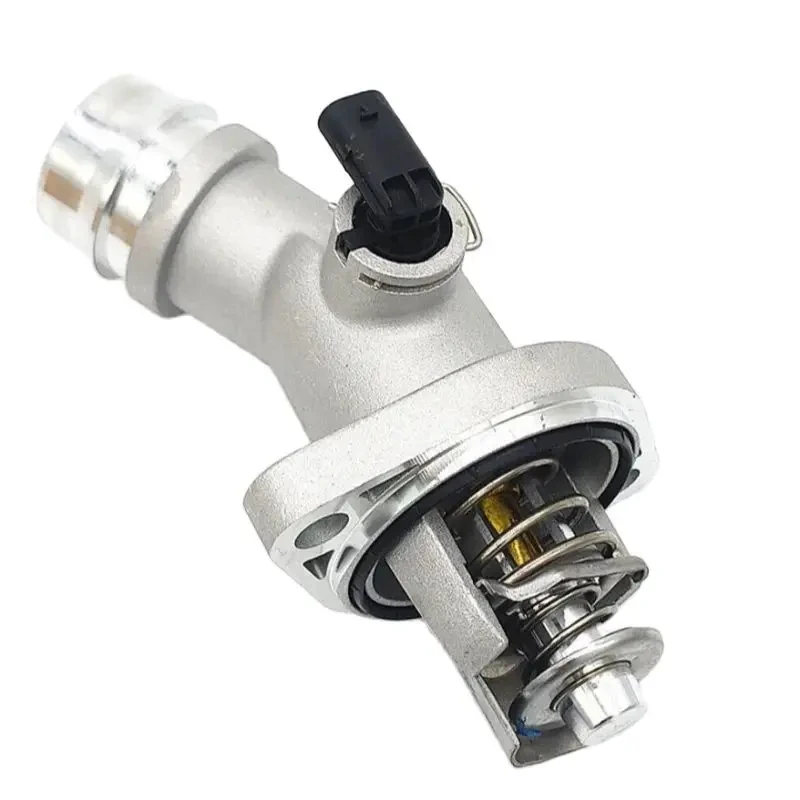 255002 E085 Aluminium Thermostat Gehäuse Montage 25500-2E085 Für Hyundai Elantra Kona Veloster Kia Soul Forte Forte5 2,0 L – Detail 1