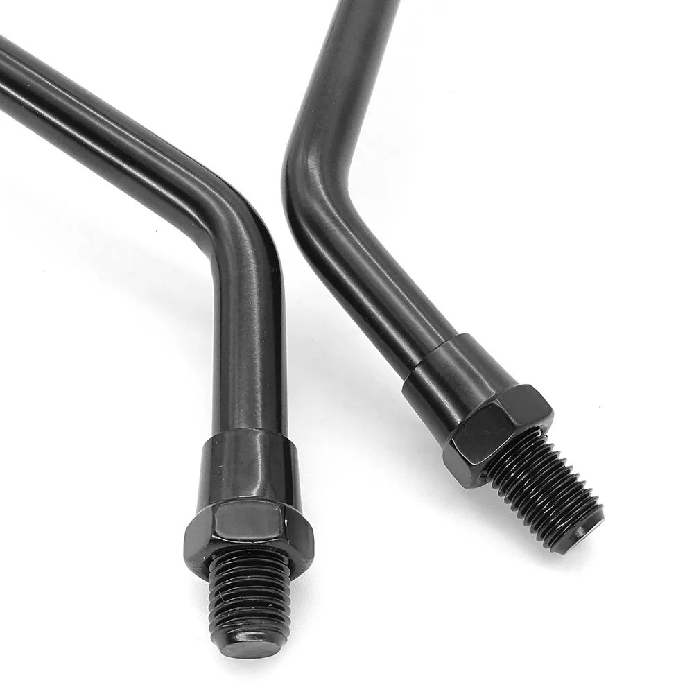 범용 오토바이 오토바이 라운드 후면보기 미러 Electrombile 후면 사이드 미러 Yamaha 용 10mm 스레드