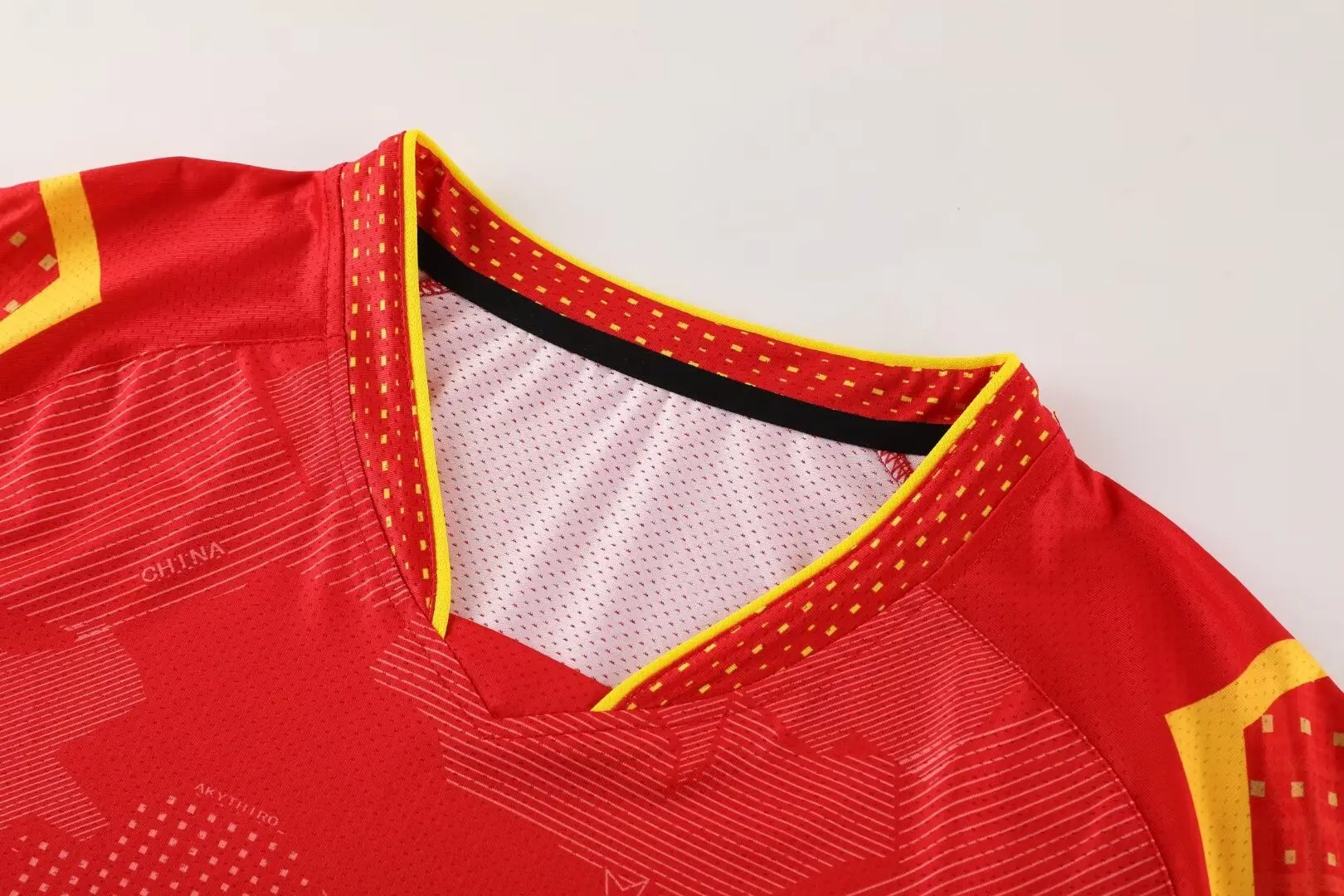 Text CHINA Chinese Player uniform sport t shirt badminton table tennis clothes set Championship Table Tennis shirt shorts Men Women Children ping pong tshirt clothes