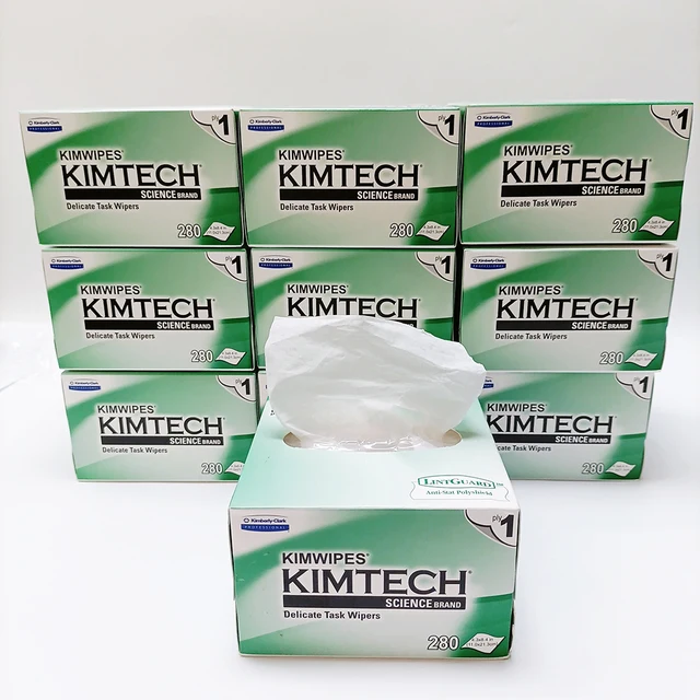 KIMTECH Kimwipes Fiber cleaning paper kimperly wipes Optical
